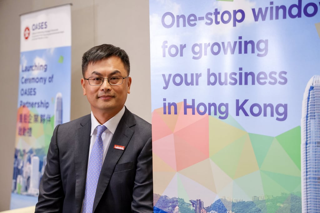 Ken Wong, president of Lenovo Solutions & Services Group. Photo: May Tse