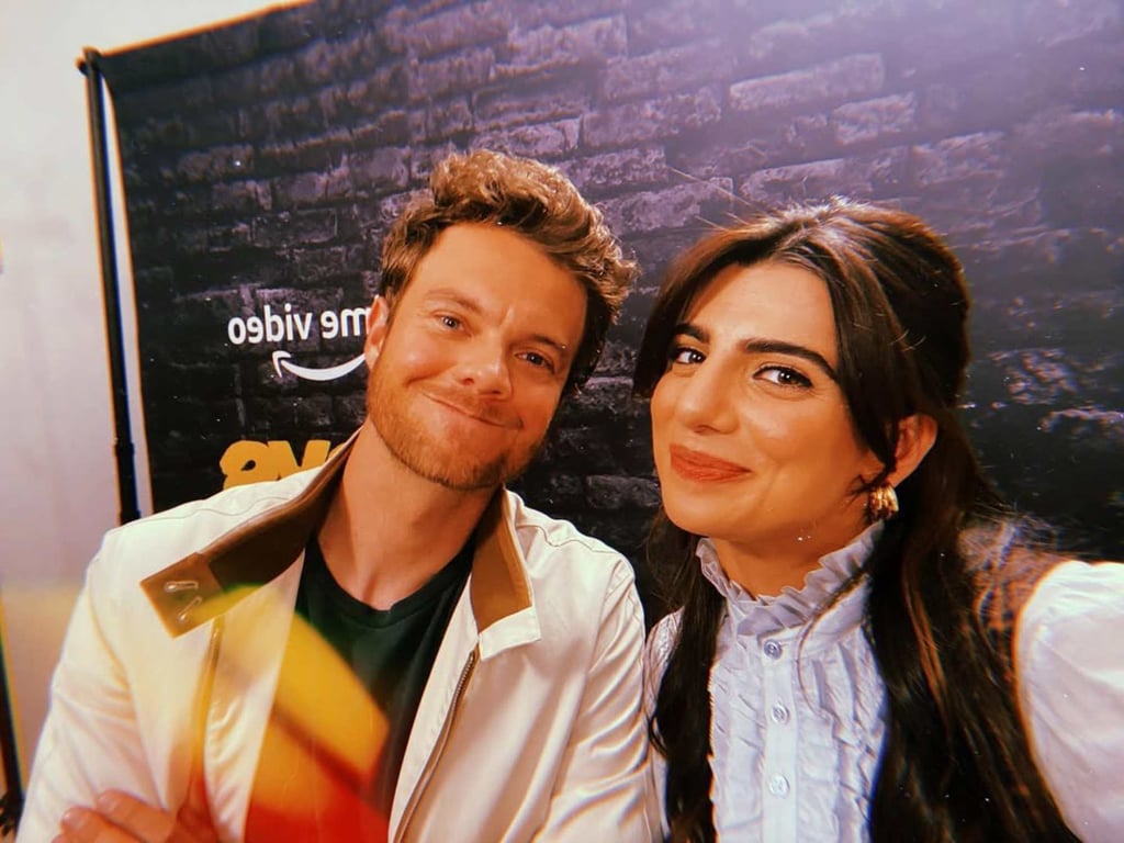 The Boys co-stars Jack Quaid and Claudia Doumit in 2023. Photo: @jack_quaid/Instagram