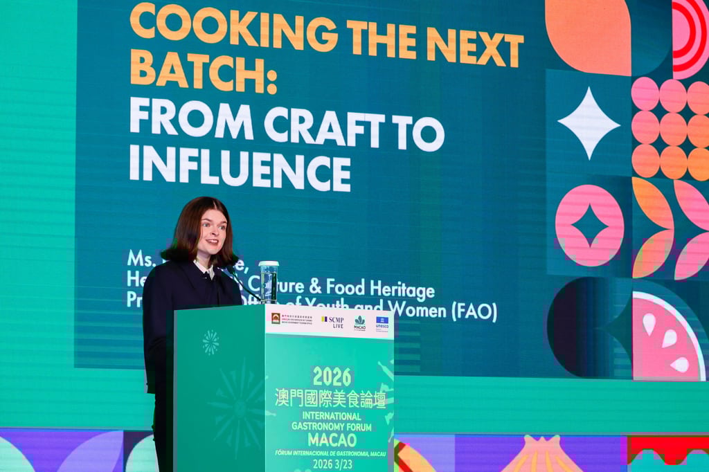 Flora Igoe, head of the youth culture and food heritage programme at the UN’s Food and Agriculture Organization, says young chefs can help to drive change “through the fusion of tradition and innovation”.