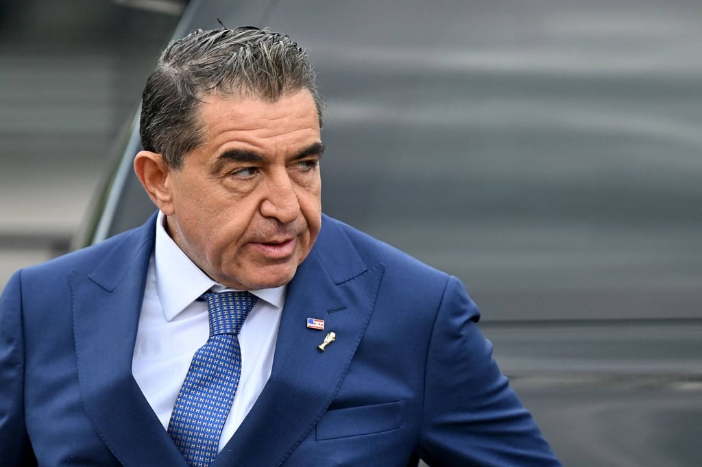 US Special Representative for Global Partnerships Paolo Zampolli looks on during his visit to Belgrade, Serbia, on Tuesday. Photo: AFP