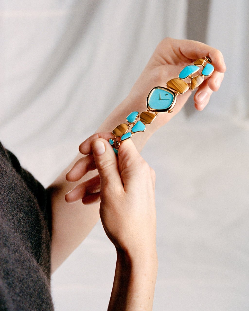 Audemars Piguet Établisseurs Galets with its quirky natural forms. Photo: Handout