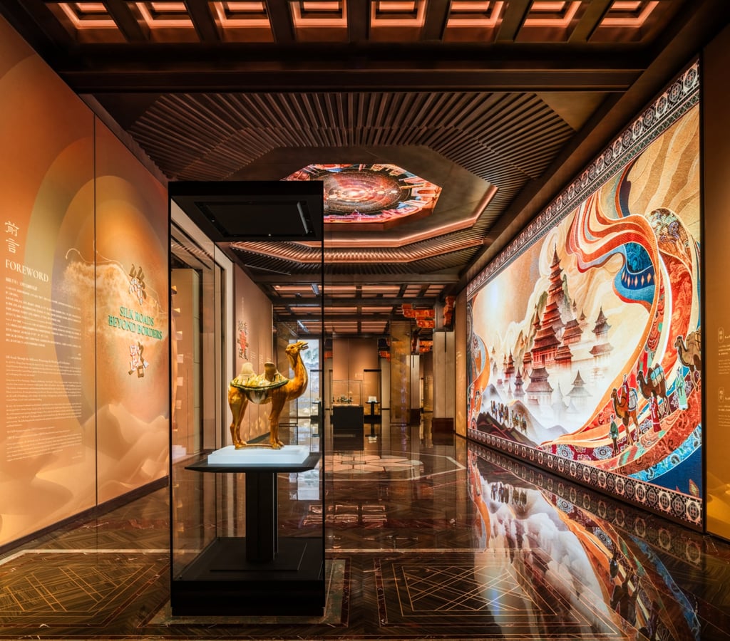 Poly MGM Museum’s new “Silk Roads Beyond Borders” exhibition. Photo: Handout