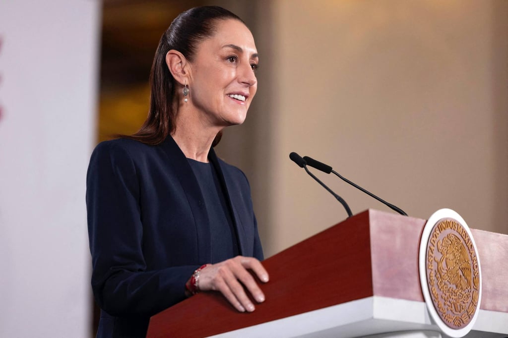 Mexico’s President Claudia Sheinbaum. Photo: Mexican Presidency via AFP