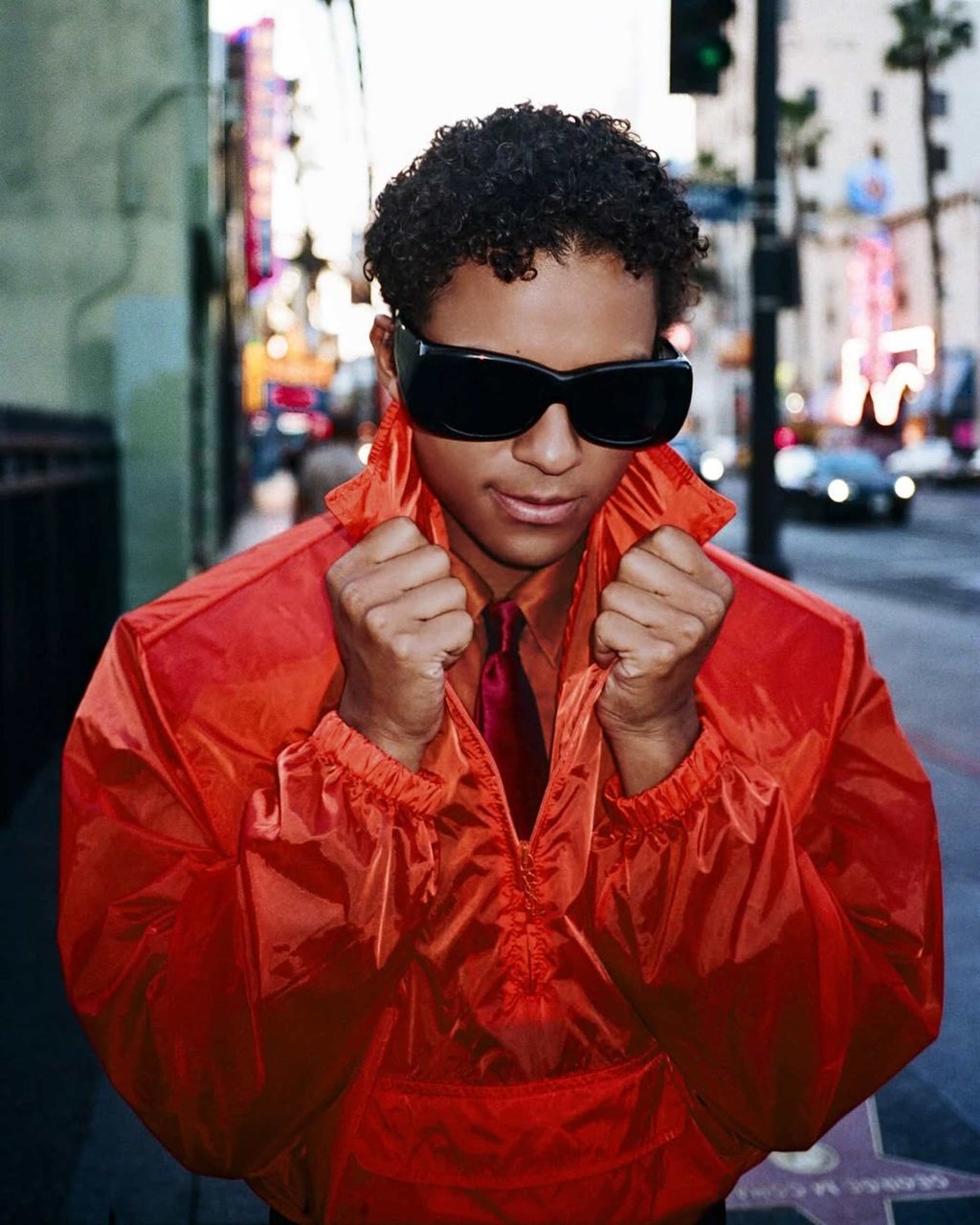 Jaafar Jackson has been singing and dancing since childhood. Photo: @interviewmag/Instagram