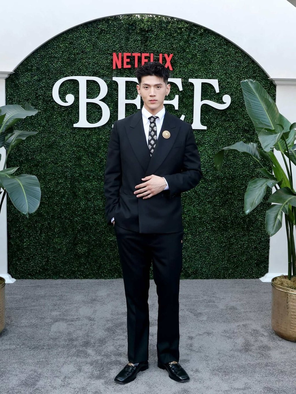 Matthew Kim plays a tennis coach in Beef season two. Photo: @bigmatthewww/Instagram