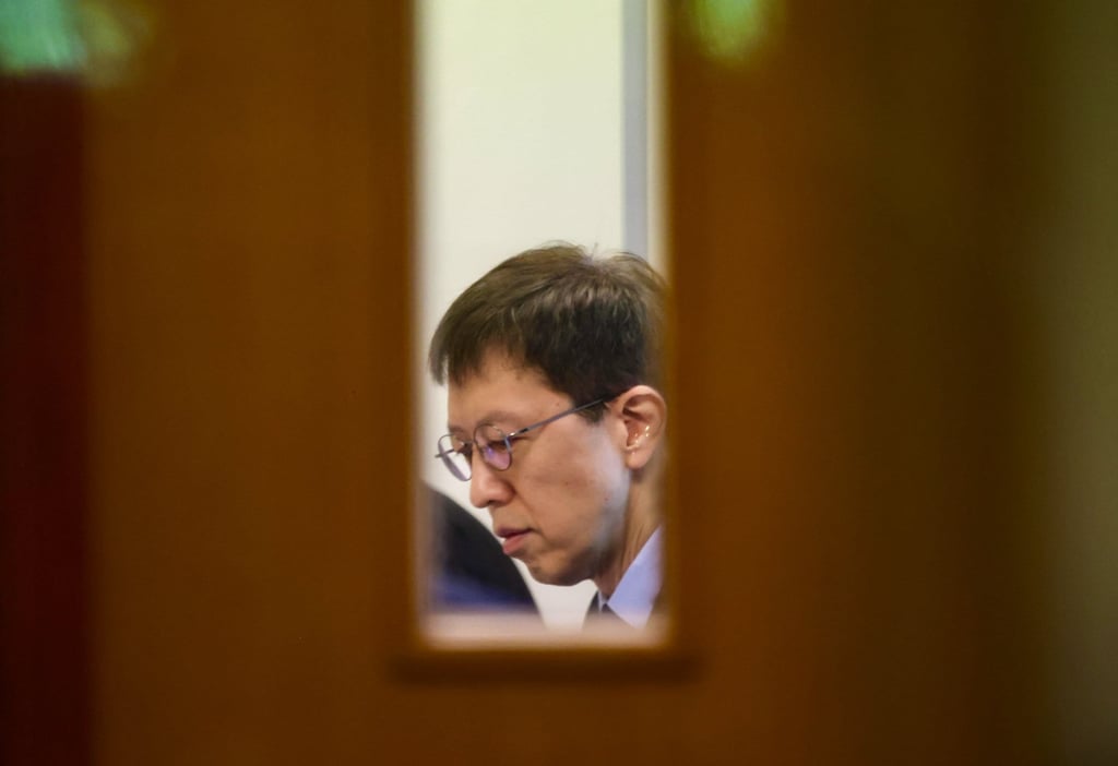 Dr Sit Sou-chi attends the Medical Council hearing on Sunday. Photo: Jonathan Wong