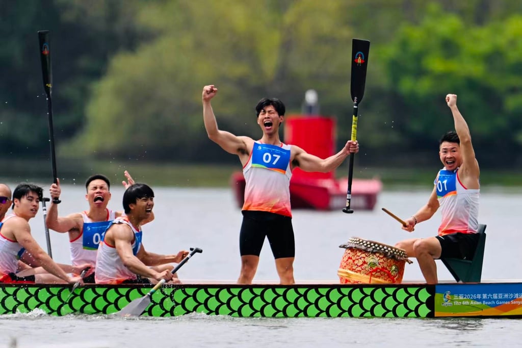 The bronze added to the silver that the city’s aquathlon mixed-relay quartet won on Saturday. Photo: Sports Federation and Olympic Committee of Hong Kong, China