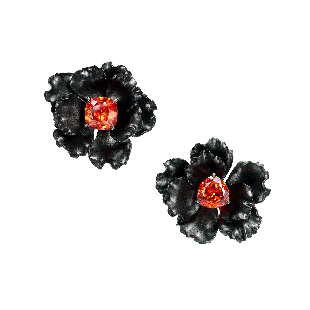Anabela Chan Sunset Floral earrings. Photo: Handout