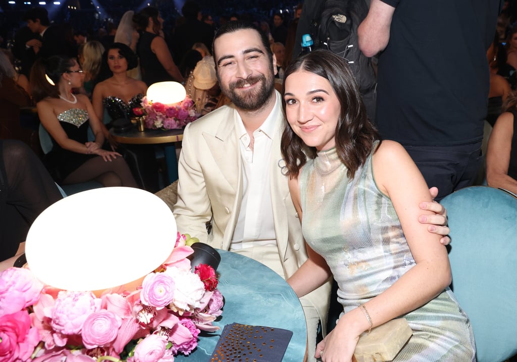 Noah Kahan and Brenna Nolan at the 67th Annual Grammy Awards in Los Angeles, in February 2025. Photo: Getty Images