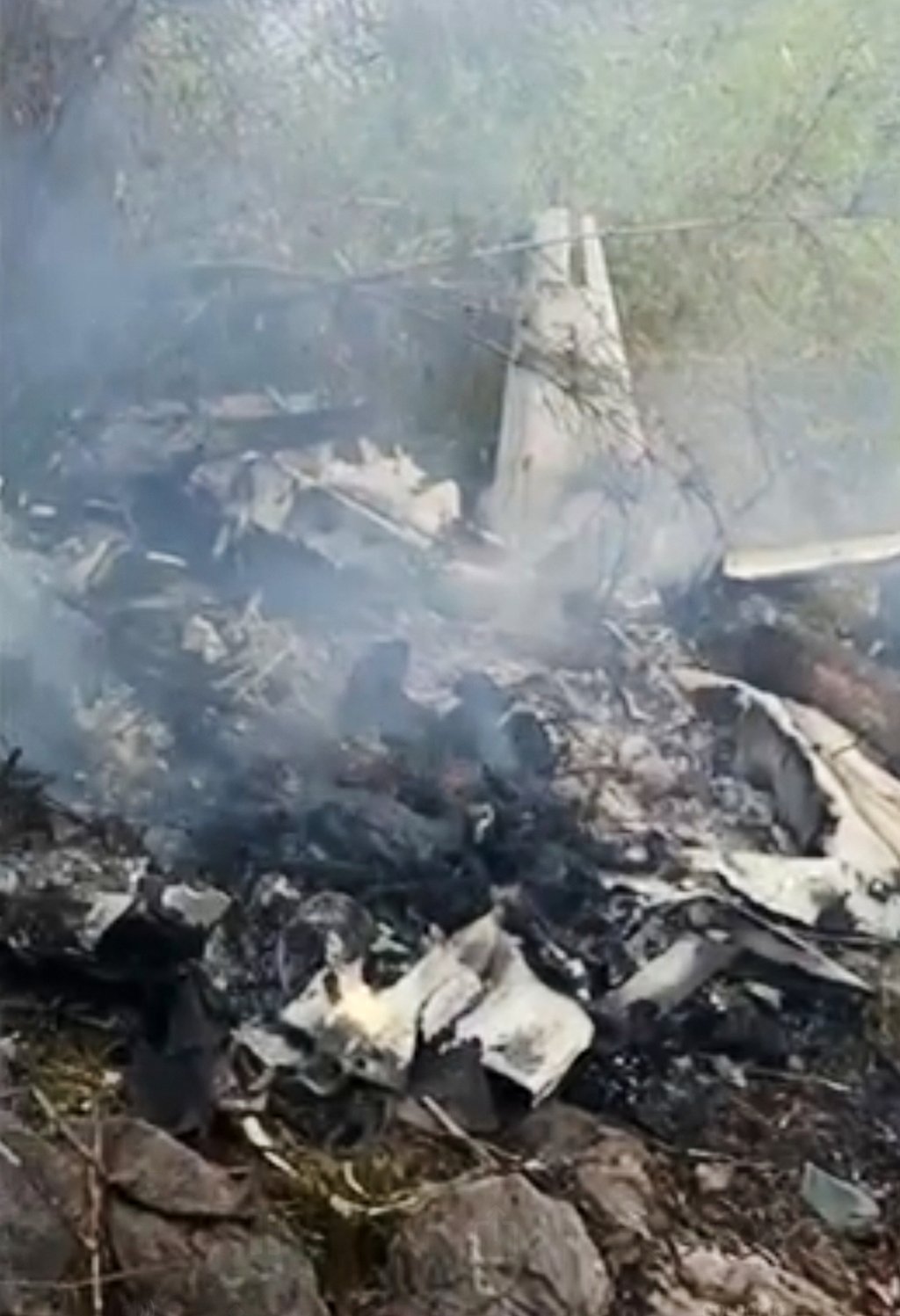 Initial reports indicate that the plane may have crashed due to bad weather that caused poor visibility. Photo: AP