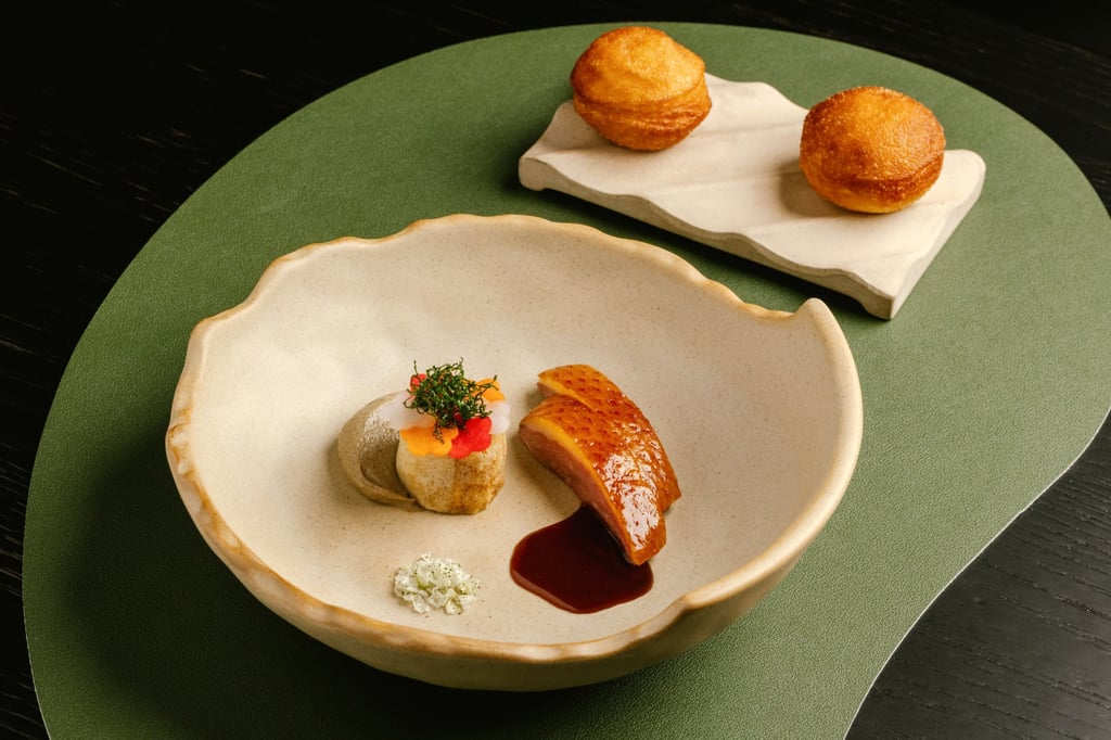 Duck three ways at Le Le. Photo: courtesy Le Le