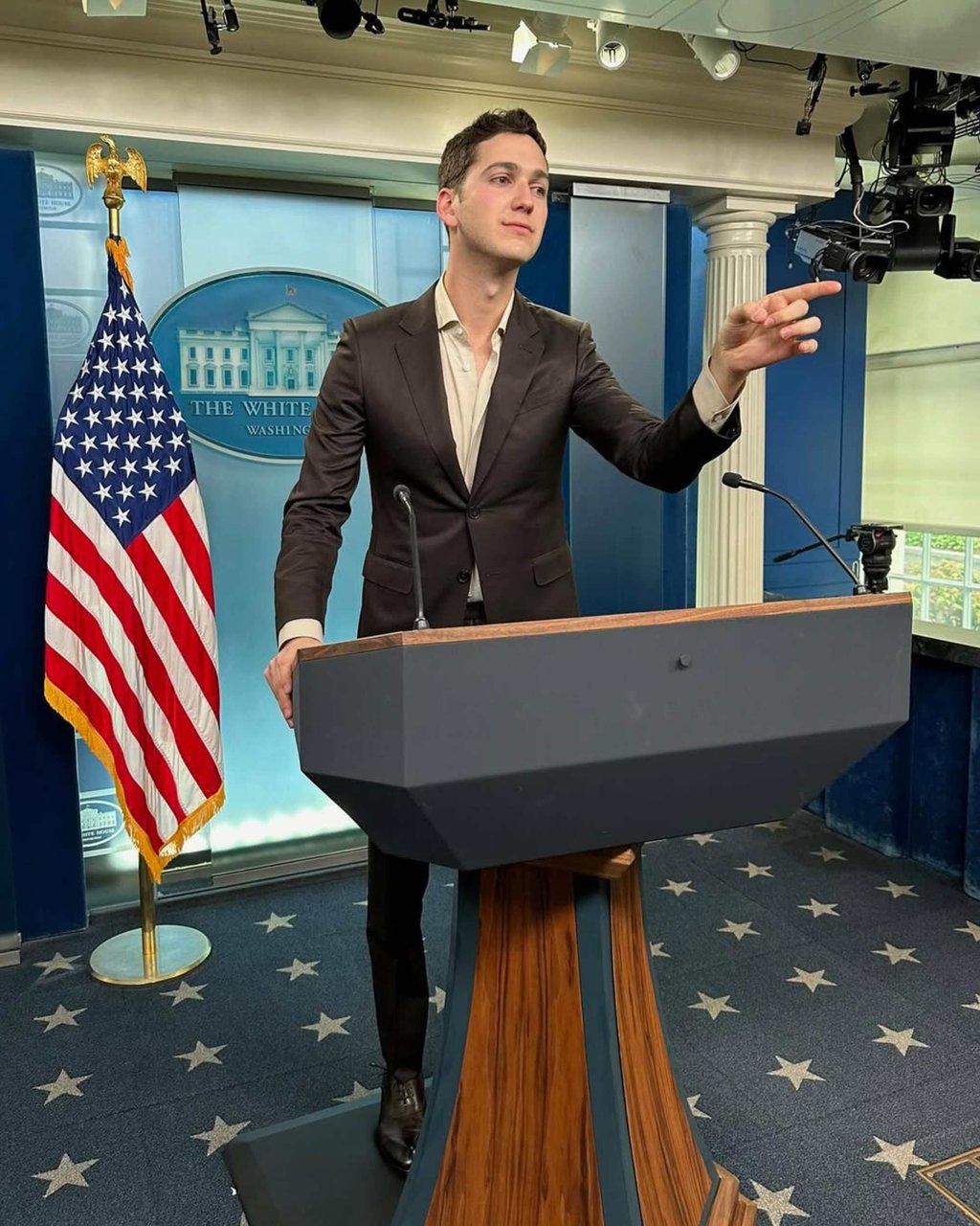 Matt Friend has a history with the White House correspondents’ dinner. Photo: @themattfriend/Instagram