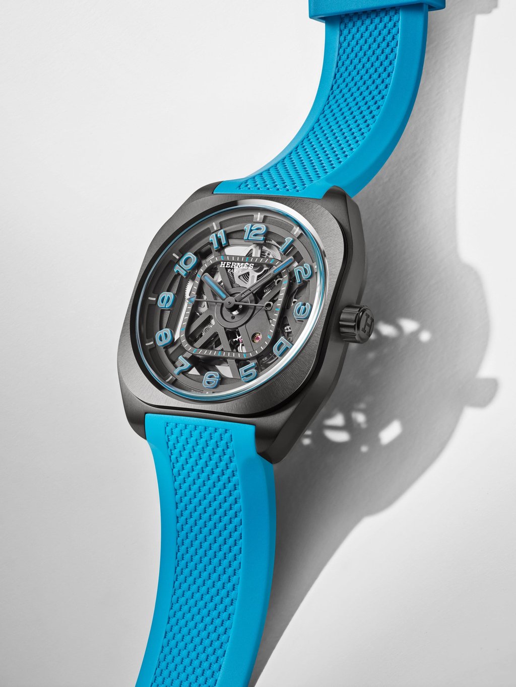 Hermès H08 Squelette showcases a modern, graphic identity. Photo: Handout