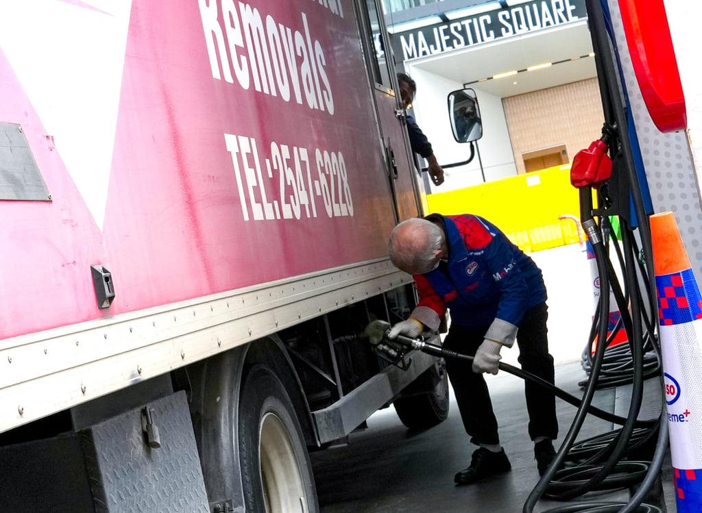 Fuel prices have soared amid conflict in the Middle East. Photo: Jelly Tse