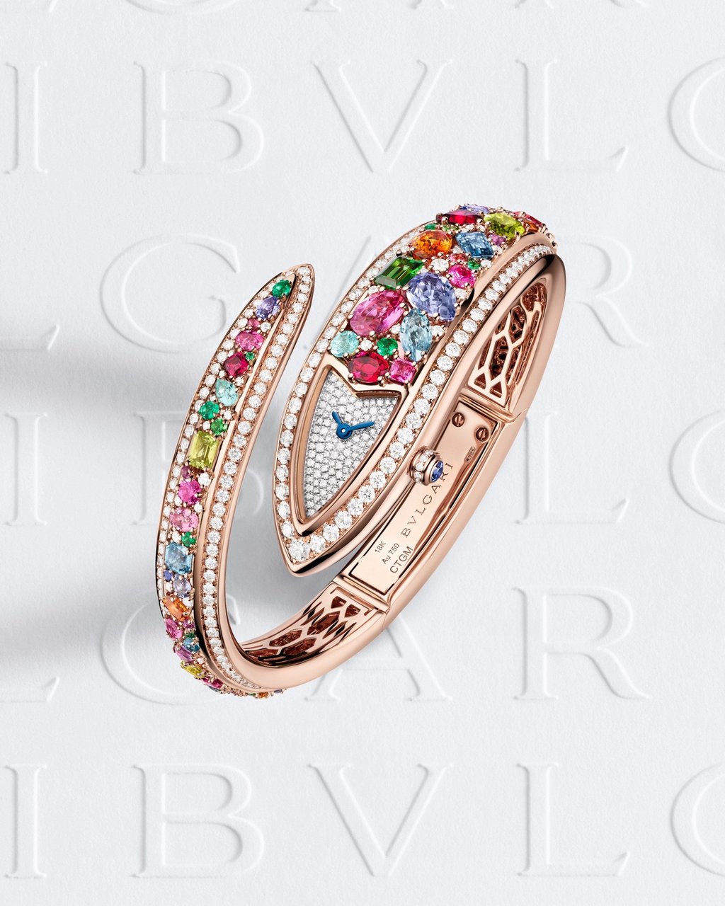 The Bulgari Serpenti Aeterna is studded with more than 600 diamonds and other precious stones. Photo: Handout