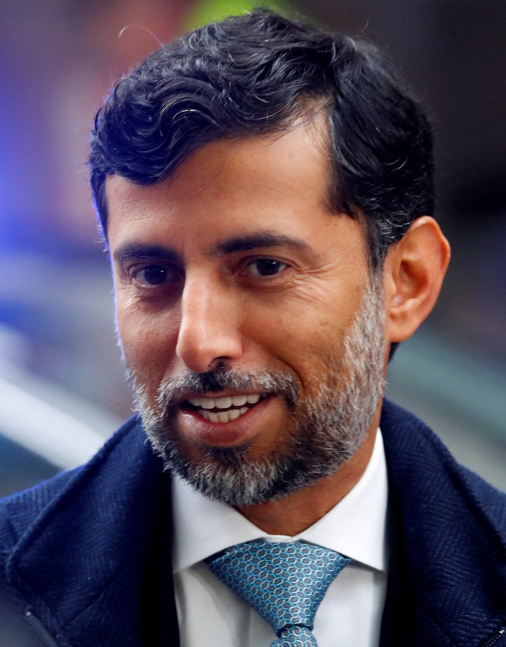 UAE’s energy minister Suhail Mohamed Al Mazrouei arrives at the Opec headquarters in Vienna on December 6, 2019. Photo: Reuters