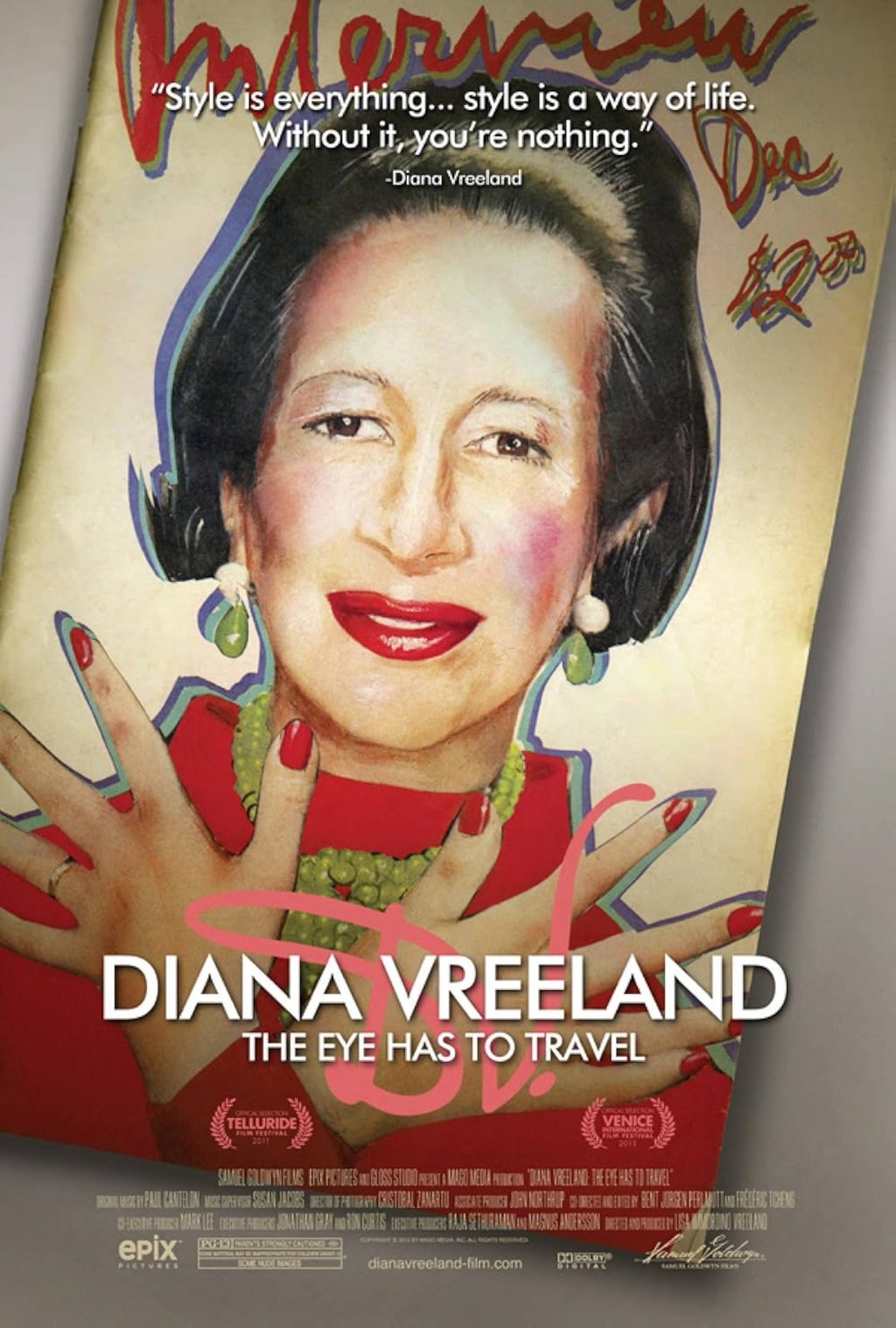 Diana Vreeland: The Eye Has to Travel. Photo: Handout