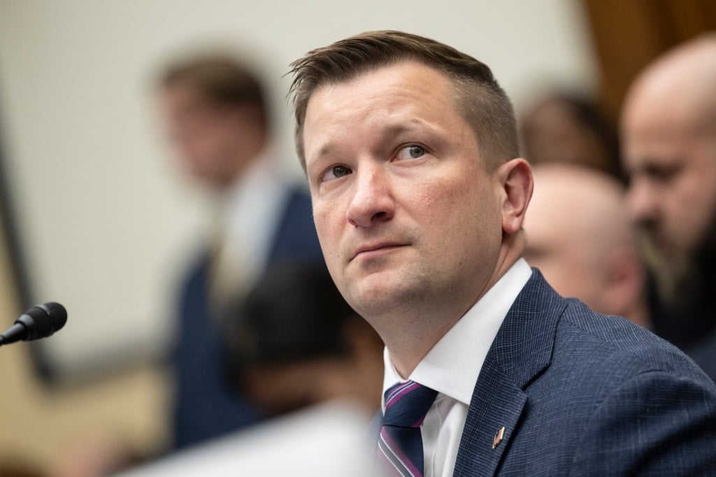 Jules Hurst III testifies before the House Armed Services Committee, outlining a US$25 billion cost for the Iran war. Photo: EPA
