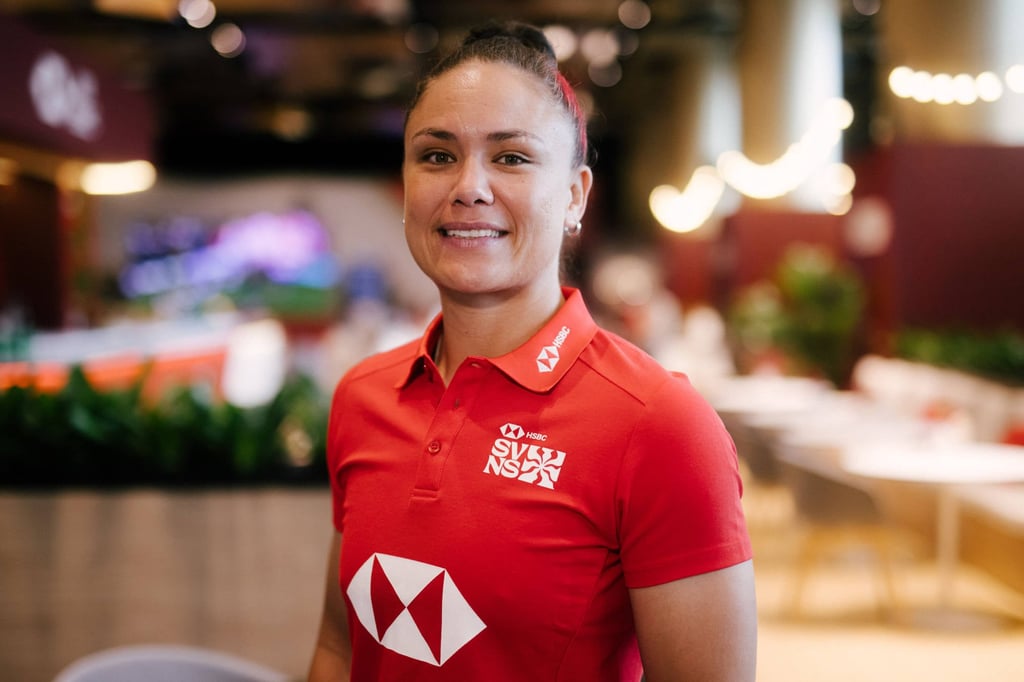 Ruby Tui was an HSBC ambassador at the recent Hong Kong Sevens. Photo: HSBC