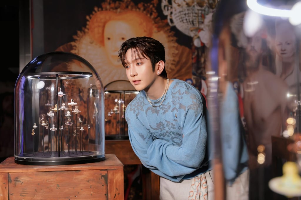 Mirror’s Anson Lo checks out the ‘Vivienne Westwood & Jewellery’ exhibition in Macau’s Grand Lisboa Palace. Photo: Handout