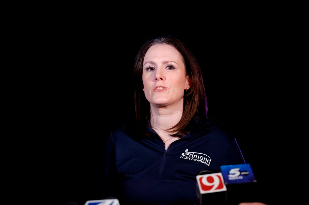 Edmond police spokesperson Emily Ward said no arrests have been made yet. Photo: AP