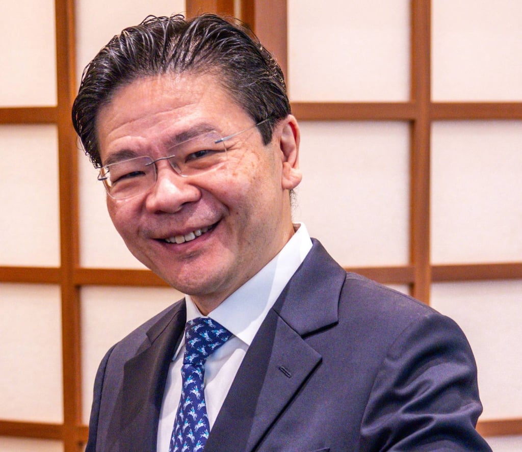 Prime Minister Lawrence Wong attends a meeting in Singapore in February. Photo: dpa