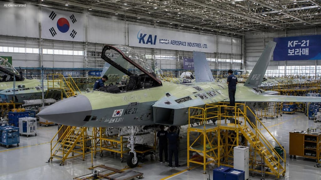 South Korea has been trying to boost exports of the KF-21 to reduce per-unit cost and possibly compete with 4.5-generation counterparts in China, the US and Europe. Photo: Handout