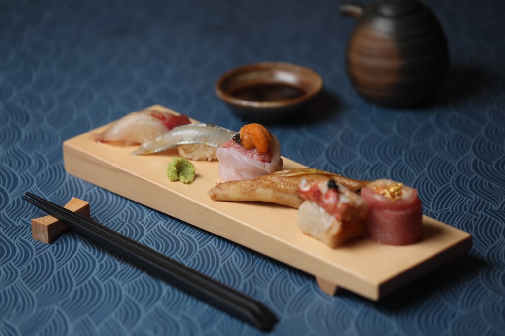 Sushi at Tokio Joe in Central, Hong Kong. Photo: Xiaomei Chen