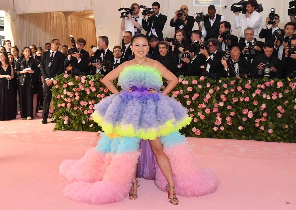 Nichapat Suphap at the 2019 Met Gala, themed “Camp: Notes on Fashion”. Photo: AFP
