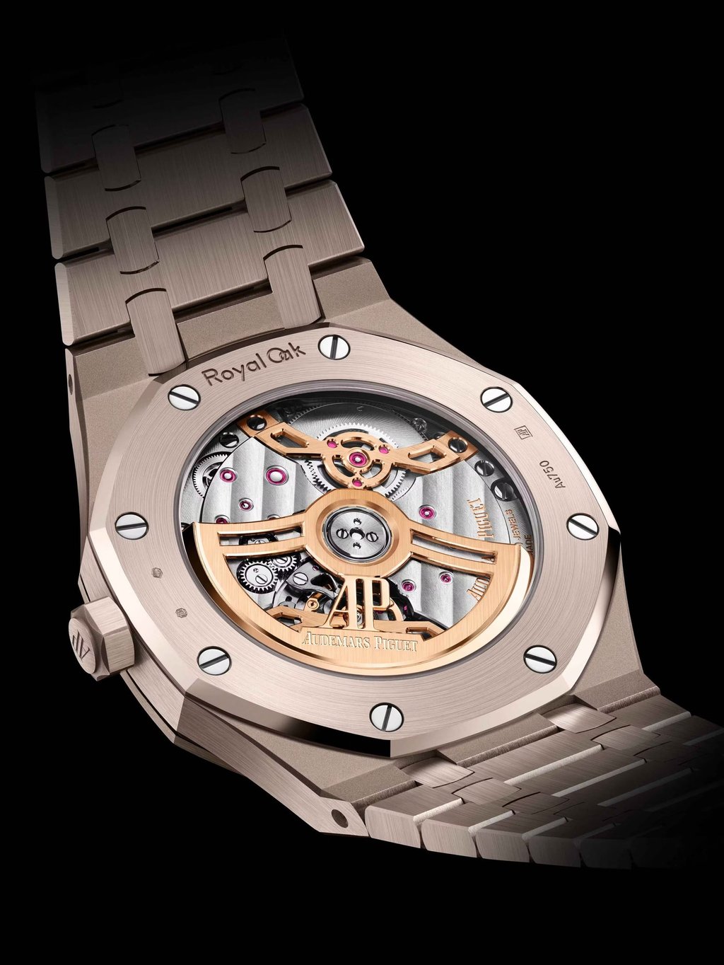 The Swatch ad uses an extremely similar font for “Royal” as Audemars Piguet does for its own monograms. Photo: Handout