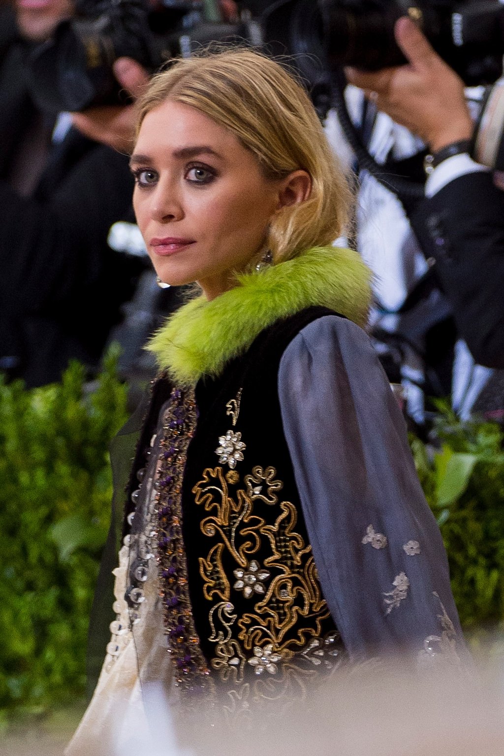 Ashley Olsen at the Met Gala event in New York in 2017. Photo: WireImage