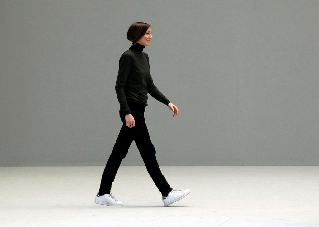 Phoebe Philo during the Celine fall/winter 2011-12 show during Paris Fashion Week in 2011. Photo: WireImage
