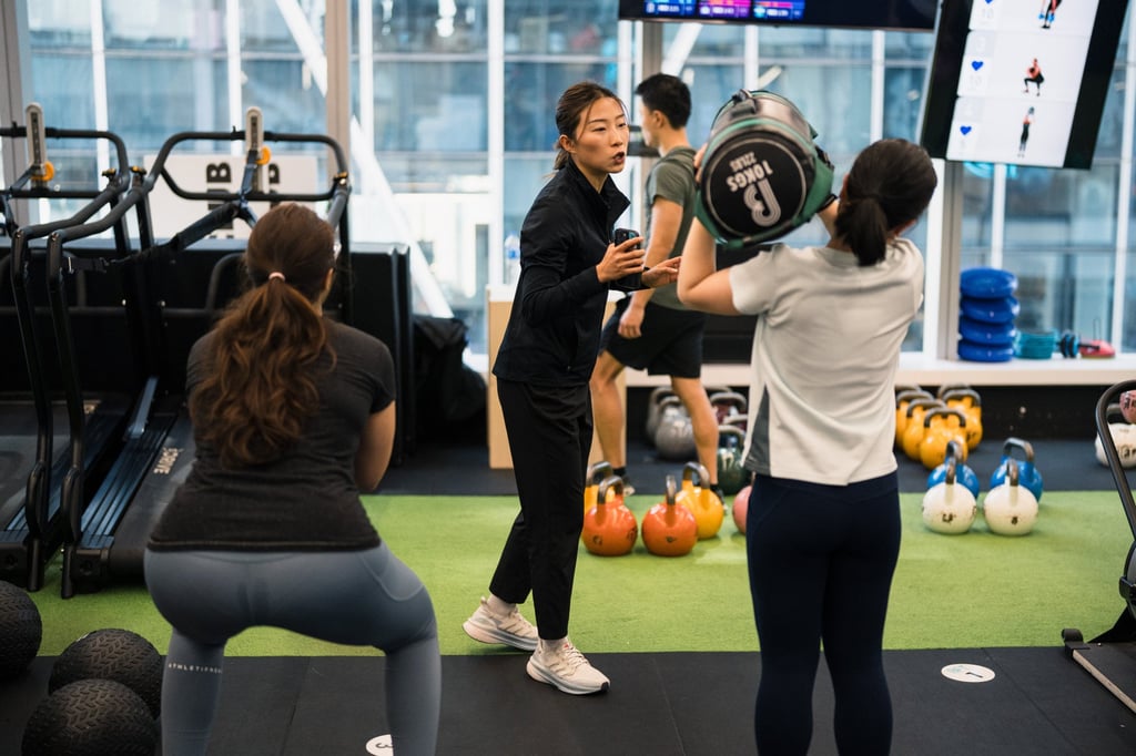 Cody Yeung supervises Hyrox Training at BFT Fitness in Hong Kong. Photo: Handout Cody Yeung supervises Hyrox Training at BFT Fitness in Hong Kong. Photo: Handout