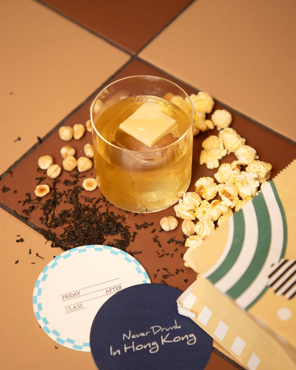 The Butter Pop, a popcorn-inspired cocktail, at Friday After Class. Photo: courtesy Friday After Class The Butter Pop, a popcorn-inspired cocktail, at Friday After Class. Photo: courtesy Friday After Class