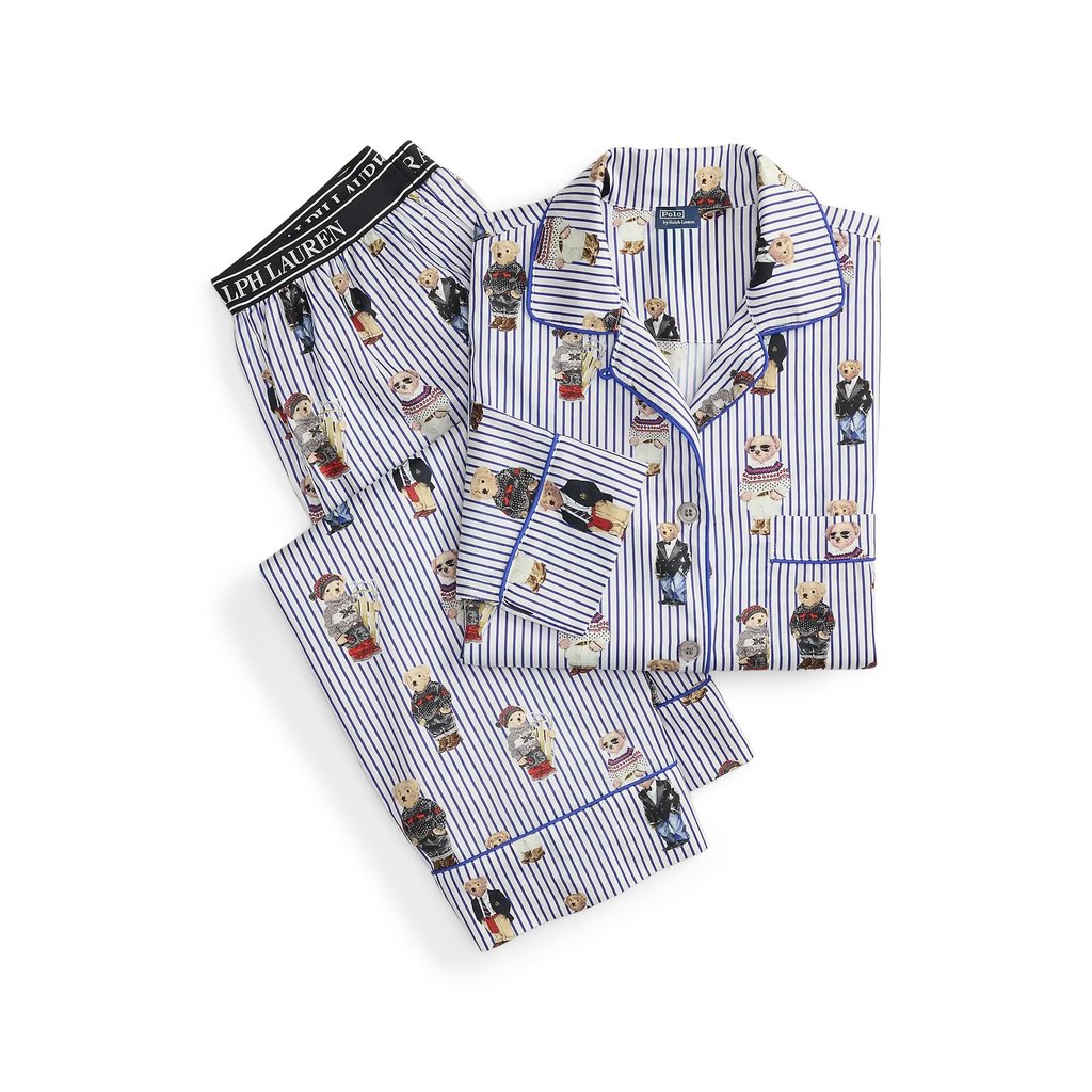 Polo Ralph Lauren Polo Bear Cotton Sateen pyjama set. Photo: Handout