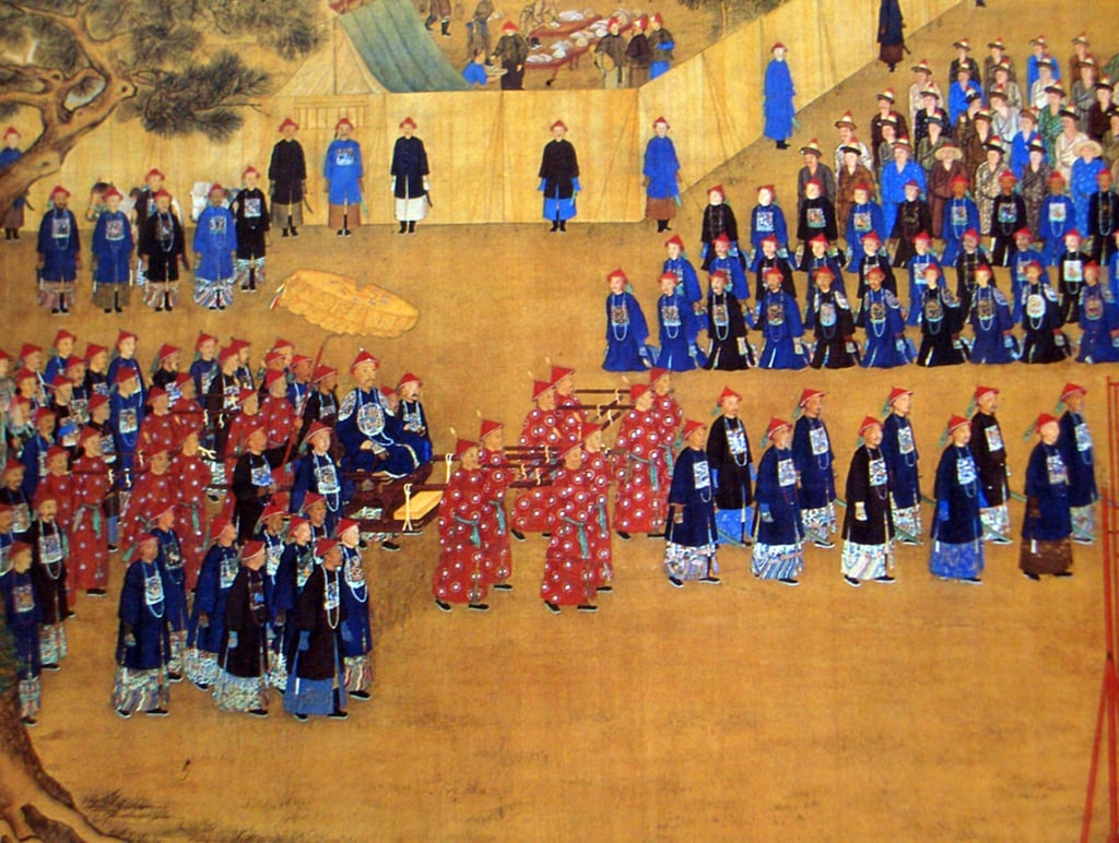 A scene from the early Qing dynasty. This period saw the Yongzheng Emperor introduce the innovation of secretly designating an heir to be revealed only upon his death. Photo: Pictures From History/Universal Images Group via Getty Images