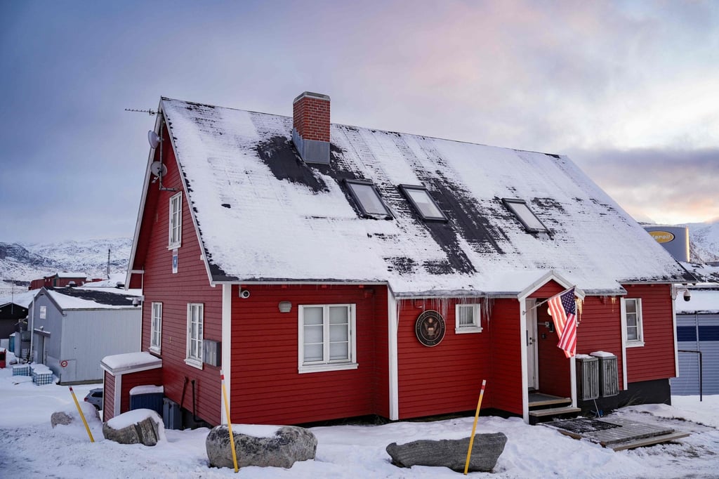 The US consulate in Nuuk, Greenland. Photo: AFP