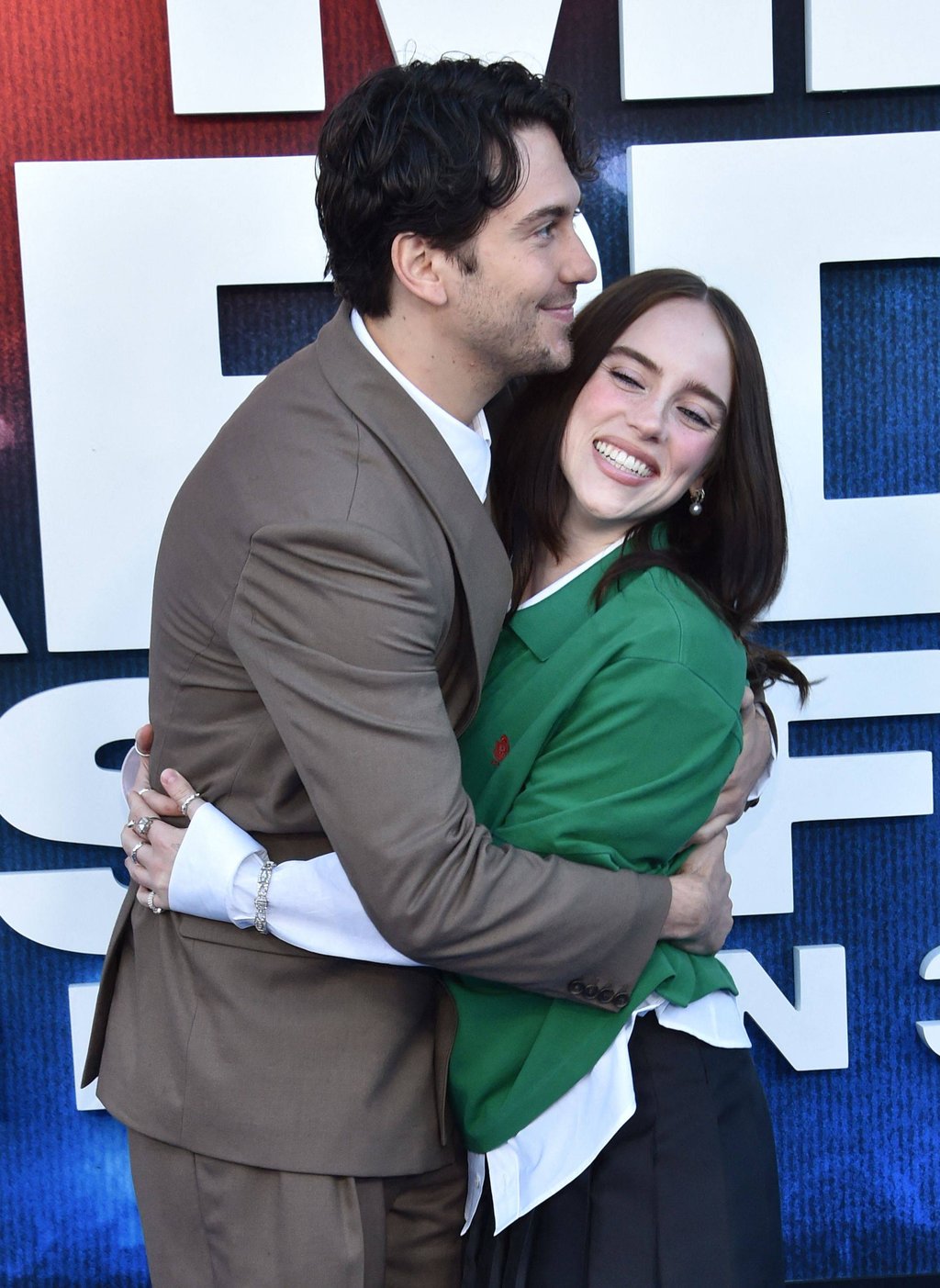 Billie Eilish and Nat Wolff at the premiere of Billie Eilish – Hit Me Hard and Soft: The Tour, in Los Angeles on May 6. Photo: AFP Billie Eilish and Nat Wolff at the premiere of Billie Eilish – Hit Me Hard and Soft: The Tour, in Los Angeles on May 6. Photo: AFP