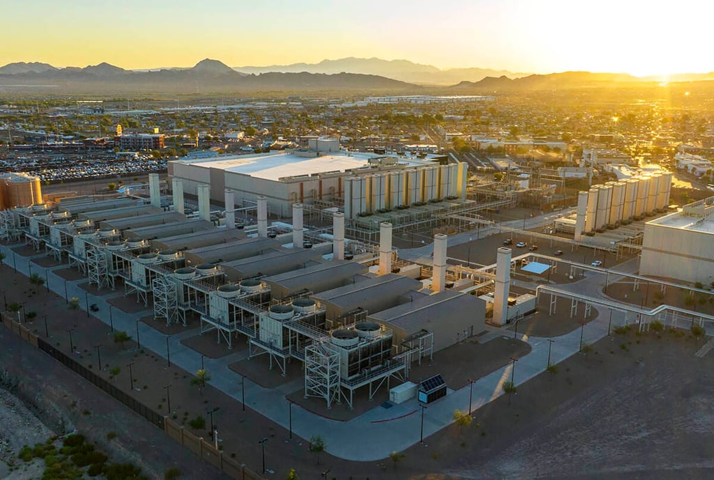 A Google data centre in Henderson, Nevada. Photo: Las Vegas Review-Journal/TNS