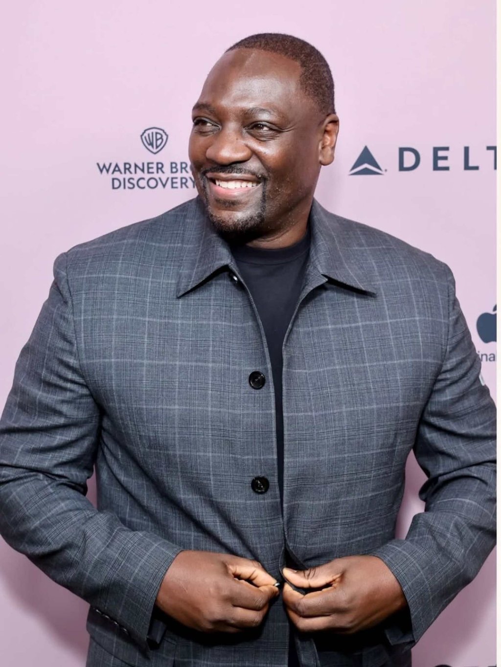 Adewale Akinnuoye-Agbaje at MPTF’s Night Before Oscar Party in March. Photo: @therealadewale/Instagram Adewale Akinnuoye-Agbaje at MPTF’s Night Before Oscar Party in March. Photo: @therealadewale/Instagram