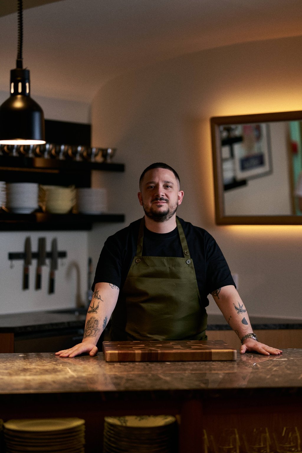 Chef Paolo Olivieri of Dieci restaurant in Central, Hong Kong. Photo: Handout