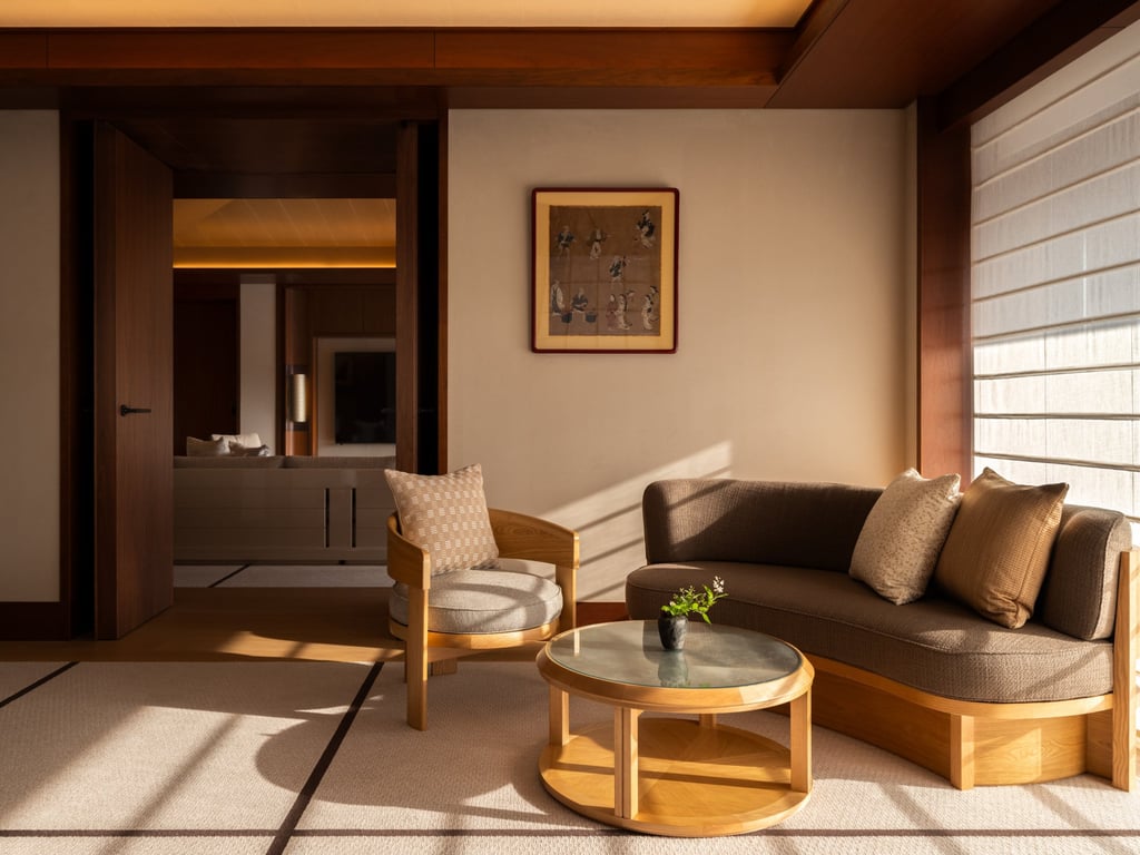 The interiors at the Capella Kyoto were designed by Brewin Design Office. Photo: courtesy Brewin Design Office The interiors at the Capella Kyoto were designed by Brewin Design Office. Photo: courtesy Brewin Design Office