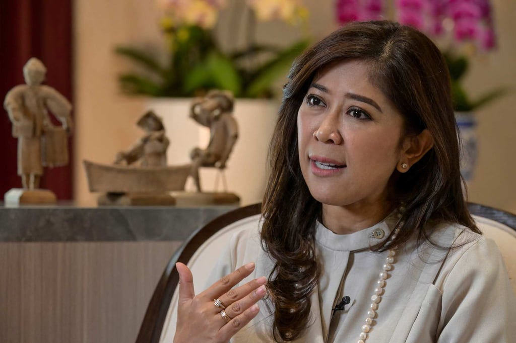 Indonesia’s Communication and Digital Affairs Minister Meutya Hafid says the social media ban will be expanded as children have been found to be scam victims through e-commerce. Photo: AFP