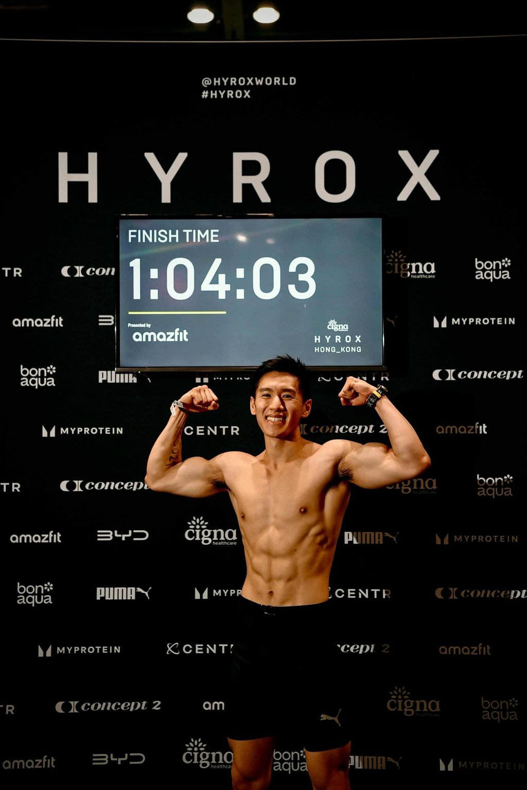 Ryan Cheung turned to Hyrox after he found himself burning out at work. Photo: Handout