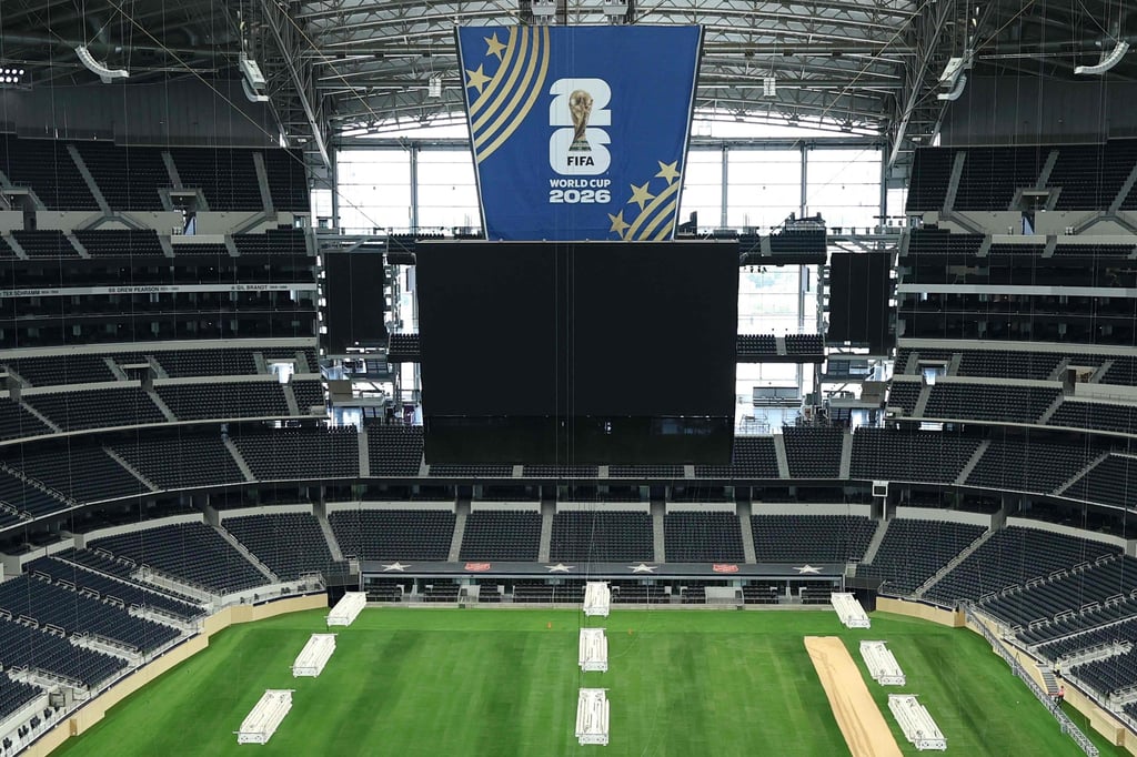 The Dallas Stadium, home of the Dallas Cowboys, is one of the few with air conditioning. Photo: AFP The Dallas Stadium, home of the Dallas Cowboys, is one of the few with air conditioning. Photo: AFP
