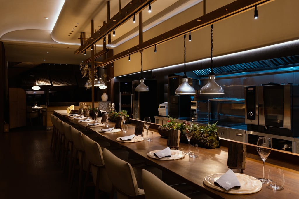 The dining counter at Fumée. Photo: Handout