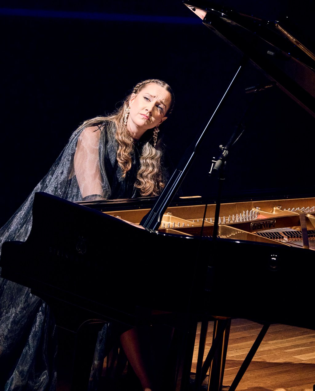 Fenlon, who was born in the UK, raised in Canada and is based in Germany, is known for her self-accompanied performances. Photo: Premiere Performances of Hong Kong Fenlon, who was born in the UK, raised in Canada and is based in Germany, is known for her self-accompanied performances. Photo: Premiere Performances of Hong Kong
