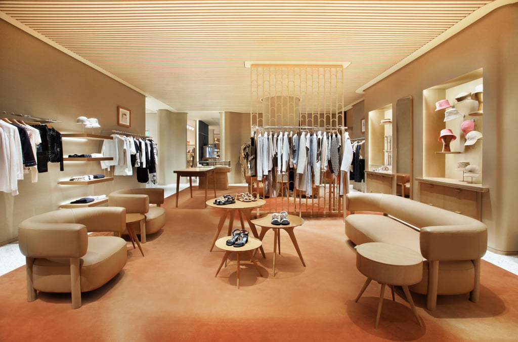 The womenswear area at Hermès’ Elements store. Photo: Handout