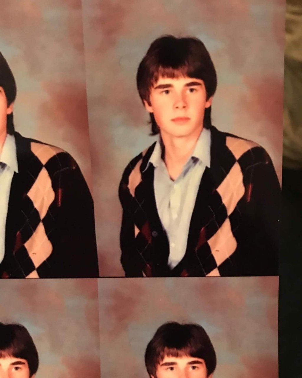 Sam Trammell in an 80s high school photo; he didn’t begin acting until the age of 22. Photo: @samtrammellofficial/Instagram Sam Trammell in an 80s high school photo; he didn’t begin acting until the age of 22. Photo: @samtrammellofficial/Instagram