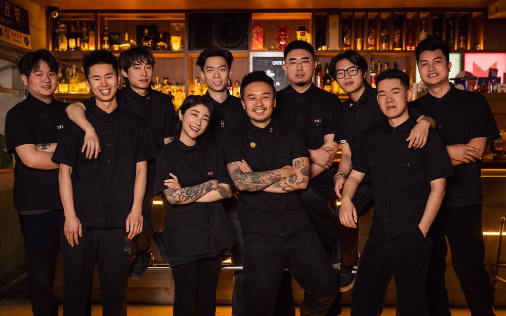 The team from Changsha cocktail bar CMYK. Photo: Handout The team from Changsha cocktail bar CMYK. Photo: Handout